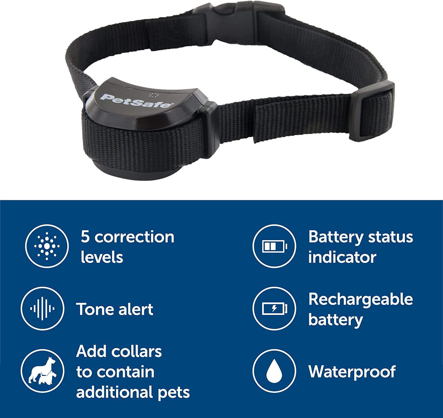 PetSafe Stay & Play Compact Wireless Pet Fence, LCD Screen 3/4 Acre Area (8045983760622)